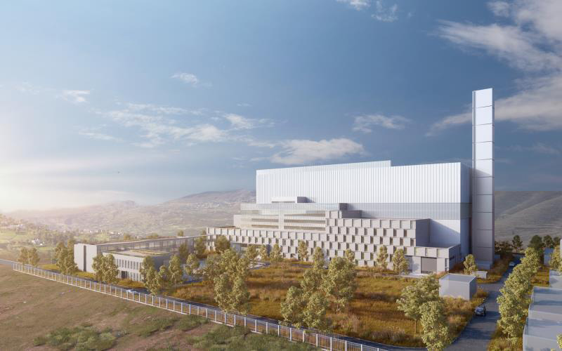 輝縣靜脈產(chǎn)業(yè)園生活垃圾焚燒發(fā)電項(xiàng)目主廠房建筑幕墻外裝飾工程 輝縣靜脈產(chǎn)業(yè)園生活垃圾焚燒發(fā)電項(xiàng)目主廠房建筑幕墻外裝飾工程