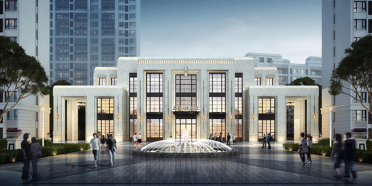 上蔡建業(yè)江山匯幕墻外裝飾工程 上蔡建業(yè)江山匯幕墻外裝飾工程